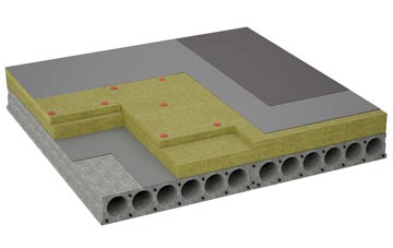 considerations of The Row flat roofing insulation